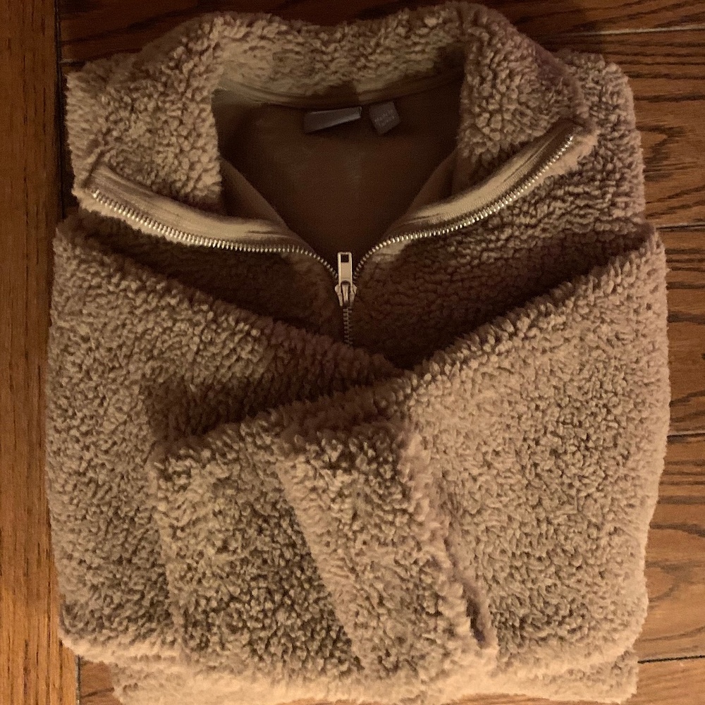 Oversize Track Top Sweater